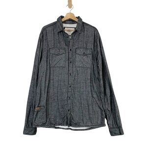California Cowboy High Sierra Thermal Lined Button Down Shirt Size XL